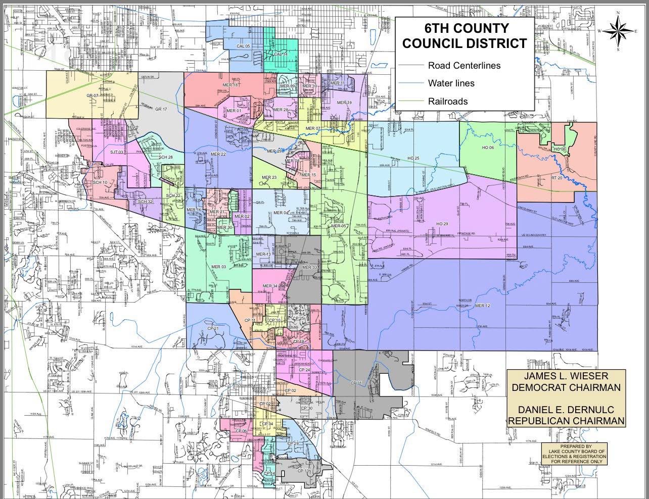 District map for Angela Guernsey's district